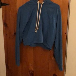 H&M baby blue sweatshirt